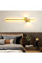 Black Modern LED Wall Lamp Long Wall Light Fixture for Bedroom Living Room Hotel Background Decor - 7