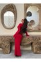 Ribbed Knit Dress with Waist Detail - 3