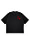 Unisex Oversize Flirt Dont Love Any Printed Boxy Fit Thick Fabric (240Gsm) T-Shirt