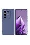 Infinix Note 50 Pro Plus Compatible Silicone Case - Camera Protected Flexible Pastel Color Cover - Navy Blue