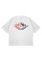 Unisex Oversize Cactus Air Logo Printed Boxy Fit Thick Fabric T-Shirt