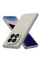 Redmi Note 15 Pro 5g Compatible Silicone Case - Camera Protected Flexible Pastel Color Cover - Gray