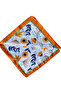 100% Cotton Bandana Scarf Satin Bag Accessory Patterned Bandana 45X50 cm - 3