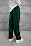 Men's Sweatpants Gc Studio Written on the Bottom Green Oversize Baggy Loose Fit 3 Yarns Without Ruffles - 5