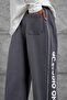 Men's Sweatpants Gc Studio Written on the Bottom Smoked Oversize Baggy Loose Fit 3 Yarns Without Ruffles - 6