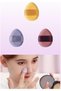8Pcs Soft Mini Finger Makeup Powder Puff,Soft Cosmetic Sponge,For Concealer, Foundation, Setting Powder - 7