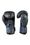 Glossy Kick Boxing Gloves Muay Thai Sparring and Training Gloves Set of 2 with Bandage - 3