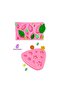 Miniature Mini Flower Leaf Set 2 Silicone Mold K-395_K-427, Stone Powder Soap Plaster Candle Mold
