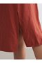 Lcw Grace Brown Shirt Collar Women's Ferace - 3