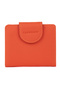 Genuine Leather Women's Wallet |   Nis 3202 Orange