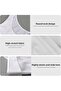 2pcs Mens Slimming Body Shaper Vest, Gynecomastia Compression Shirts, Tank Top - 3