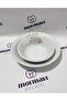 Porcelain Buket 12 Pieces 6 Plates 6 Bowls Plate Set