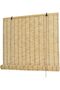 FFD Bamboo Blind with Roller Window Curtain Blind For Home Bamboo Shades Light Filtering 120x200cm - 2