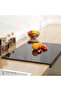 Twisted Transparent Black Plexiglass Cutting Board – Modern Design That Stands on the Counter |   Tuva Elite Decoration - 3