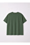 Create Your Style with Uzg Store Green Plus Size Basic Combed Cotton Men's T-Shirt - 4