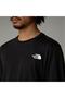 M L/S EASY TEE Black - 4