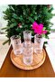 Abeille Set of 4 Soft Drink Glasses - Transparent - 340 ml - 4 Pieces - 3