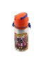 Boy's Water Bottle 500 ml Orange 1 Piece Aluminum Water Bottle School Water Bottle Student Water Bottle