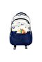 Korean Style Orthopedic Panda Pattern Girl's School Bag Thermal Lunch Box and Pencil Case - 4