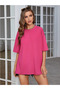 Unisex Oversize Plain T-Shirt – Cotton Relaxed Fit Men'S/Women's T-Shirt - 2