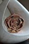 Women's Rose Gold Rose Mica Chain Shoulder Bag - 3