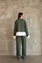 Modal Tracksuit Set with Terry Cotton Garnish and Piping Detail - 6