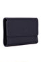 Genuine Leather Women's Wallet |   Noa 3225 Navy Blue - 2