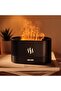 Essential Oil Diffuser with Flame Light, 180mL Aromatherapy Mist Humidifier, Quiet Aroma Air Diffuse - 2