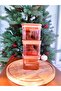 Kaviera Amber 500 ml Wooden Lid Storage Container Set of 3 - Amber - 500 ml - 5