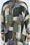 Viscose Fabric Tunic Trousers Double Set 2139-01 Khaki Mink - 5