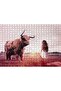 Cakasepetim Child and Bull 500 Piece Puzzle Jigsaw Mdf (Wood)