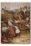 Cakasepetim Disaster in the Fishing Village Oil Painting 500 Piece Puzzle Jigsaw Puzzle Mdf (Wood)