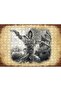 Cakasepetim Charcoal Pencil Armed Pirate and His Ship 255 Piece Puzzle Jigsaw Mdf (Wood)