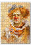 Cakasepetim Kitten Clown Image 255 Piece Puzzle Jigsaw Mdf (Wood)