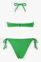 Strapless Textured String Bikini Set - 4