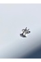 Black Zircon Stone Nail Square Earrings Single Piece 5 mm - 4