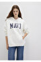 M1600361-81964-Fw Logo Hooded Sweatshirt Broken Women's Sweatshirt