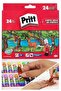 Pastel Crayons 24 Colors 1 Pack Pritt Pastel Crayons 24-Piece Cardboard Boxed Bright Vibrant and Rich Colors - 3