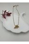 Steel (F) Letter Balloon Necklace Antiallergic Letter Necklace F Letter Balloon Bubble Steel 45 cm Fmaccesories - 4