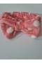 Plush polka dot bandana, makeup bandanas - 2