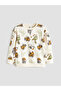 New Season Printed Boys' Sweatshirt and Sweatpants Set of 2 - 2