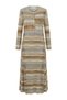 Color Gradient Organic Cotton Knitwear Dress - 6