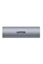 uDrive M.2 Enclosure 10Gbps | NVMe/SATA USB-C SSD Case, Space Gray | S1230A - 2