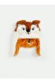Animal Figured Plush Boy's Snow Hat (W5)