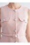 Crew Neck Women's Tweed Vest (W5) - 3