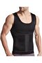 Men Abdomen Shapewear Thin Vest - 4
