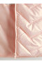 Pink Hooded Girl's Puffer Vest - 4