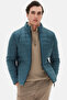 Ds Damat Slim Fit Green Windproof Fiber Filled Inflatable Jacket - 2