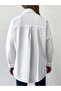 White Solid Salash Shirt - 4