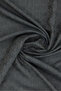 Gray 100X100 Silk Cotton Jacquard Scarf with Logo - 2